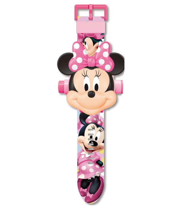 Ceasurile pentru copii Minnie Mouse sunt adorabile și pline de farmec, fiind inspirate de personajul îndrăgit din lumea Disney. Acestea sunt accesoriile perfecte pentru micii fani ai Minnie Mouse, oferindu-le posibilitatea de a-și exprima personalitatea și de a fi mereu la curent cu ora într-un mod jucăuș și distractiv.